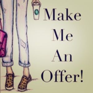 Don’t like the prices, make me an offer!